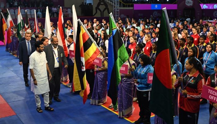 বর্ণিল আয়োজনে ঢাকায় নারী কাবাডি বিশ্বকাপের উদ্বোধন হ‌লো